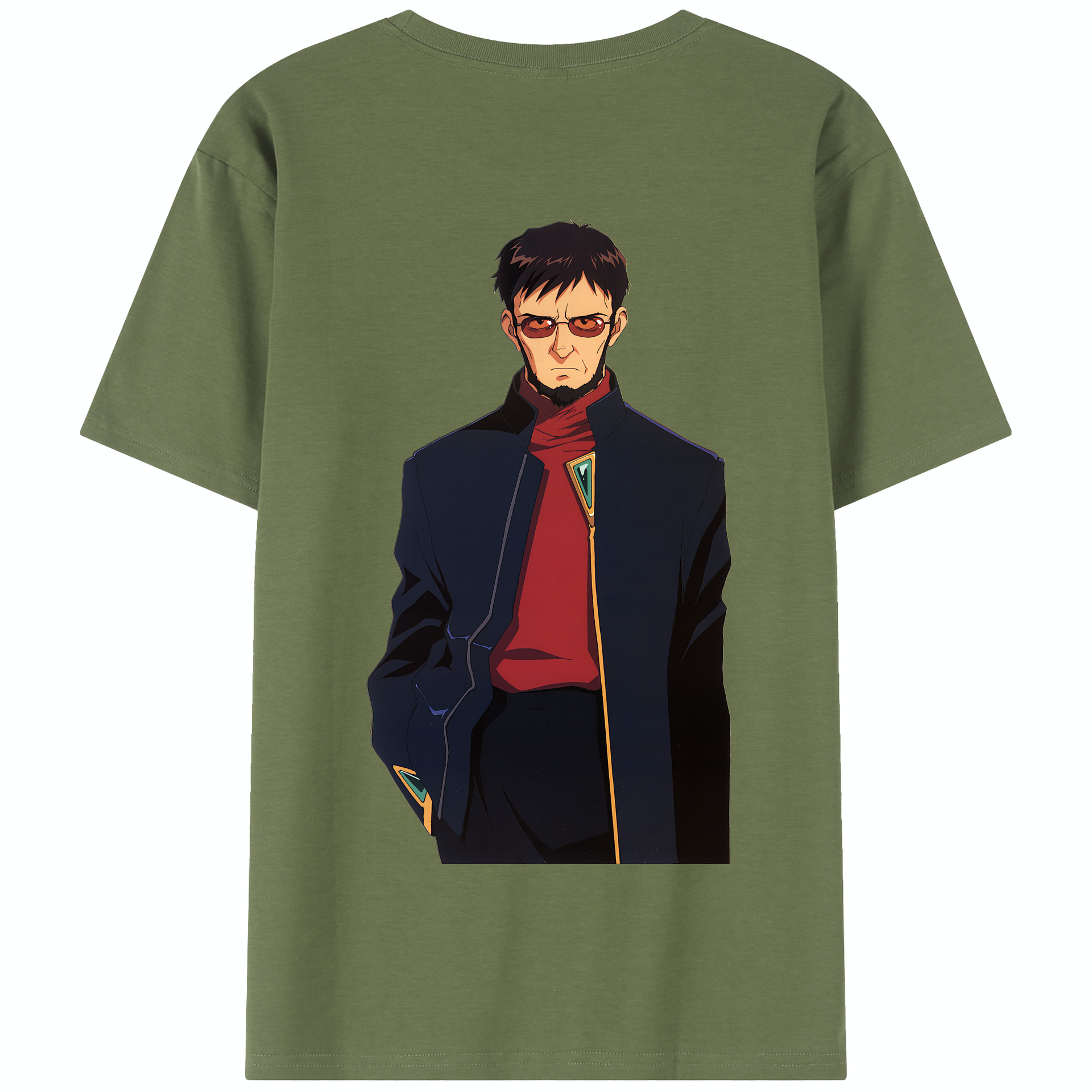 （画像用） EVA 新世紀エヴァンゲリオン 綿100％半袖Tシャツ（背面プリント）